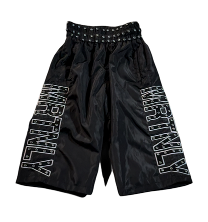 MRTNLY JORTS [black]