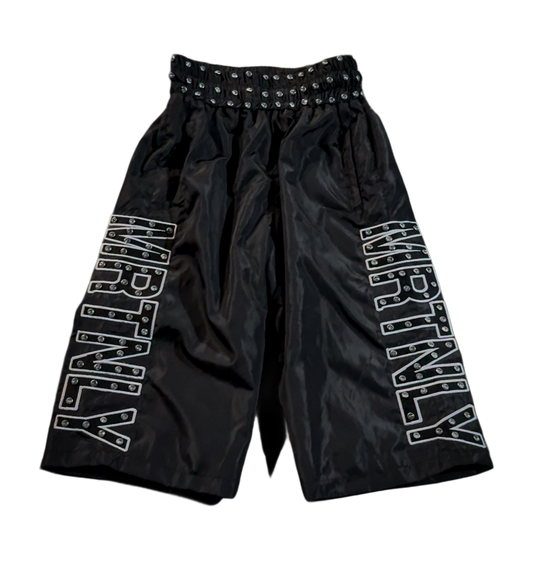 MRTNLY JORTS [black]